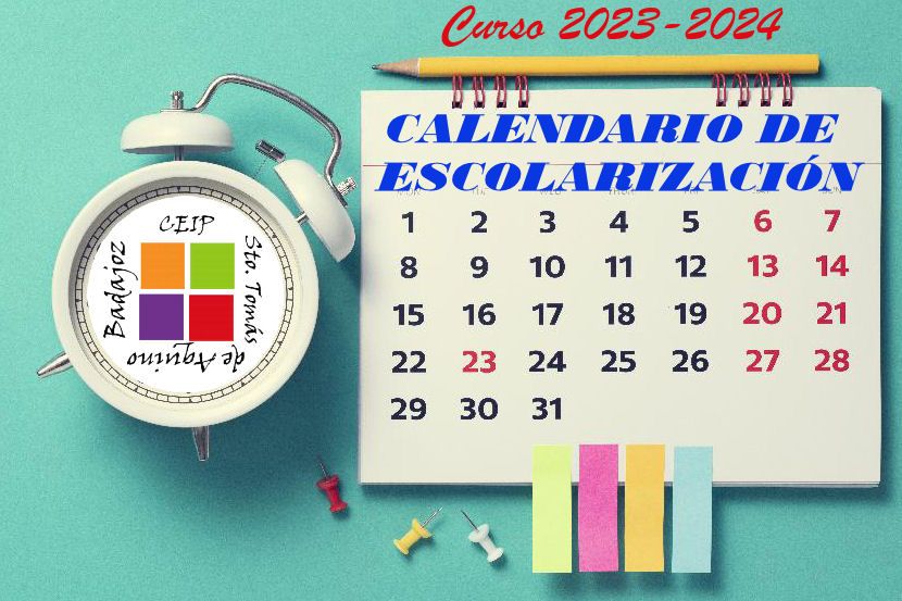 calendario escolar escolarización 2023
