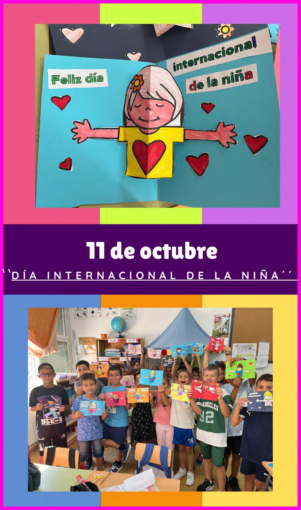 Día internacional de la niña 2023
