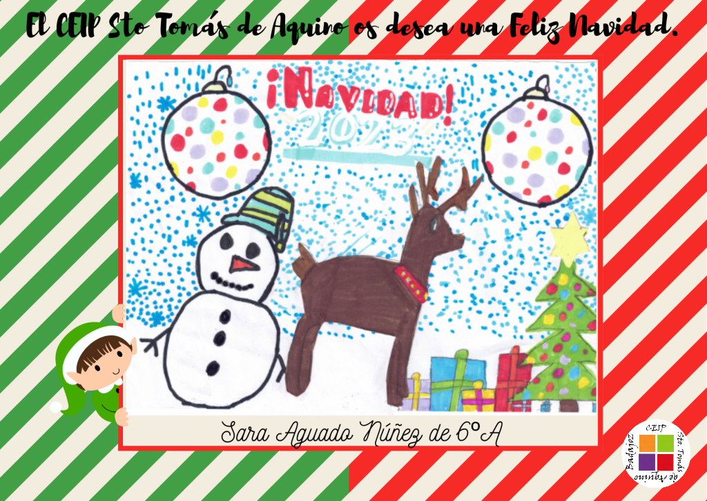 Postal de Navidad 2023 CEIP Sto Tomás de Aquino de Badajoz web 01