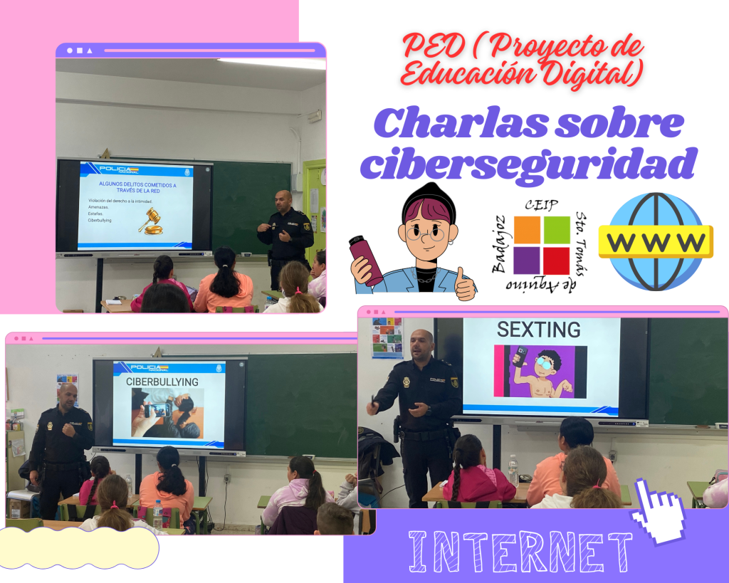 Charlas sobre ciberseguridad 6º de Primaria